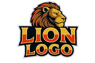 design a professional and unique lion logo for your brand