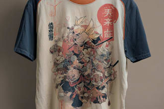 create japanesse style tshirt design japan clothing