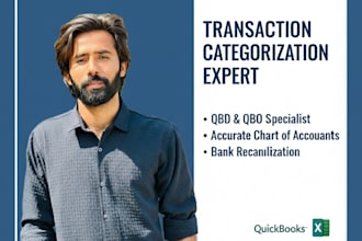 do quickbooks bank reconciliation and transaction categorization