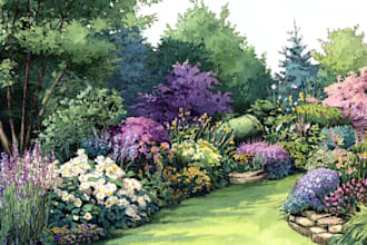 help you design a garden or landscape