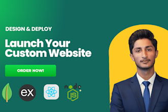 build custom mern and nextjs web apps for your startup