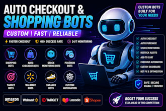 auto checkout bot sneaker bot auto purchase bot pokemon bot auto buying bot