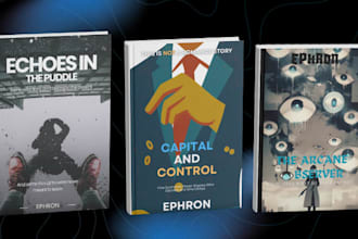 create ebook covers for psychology, finance, philosophy etc