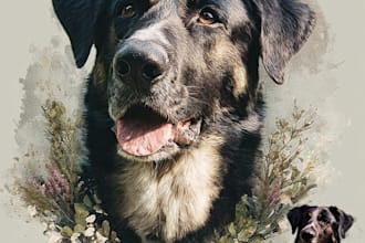create memorable portrait photographs of you and your pet