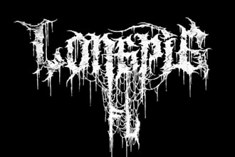 design a metal band logo
