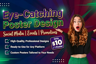 create posters for social media under 3 hours