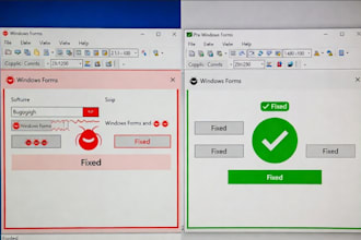 fix bugs and errors in your wpf, windows, mvc application