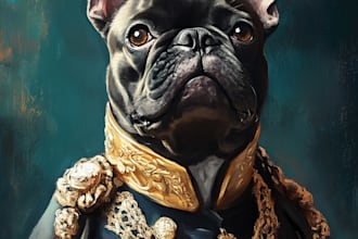 paint stunning pet portrait