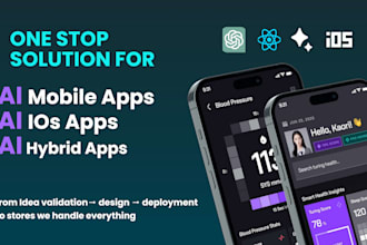 do ai mobile app development for android and ios app,ai apps using react native