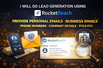 do high quality leads using rocketreach and clay