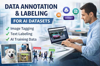do data annotation, image tagging and labeling tasks