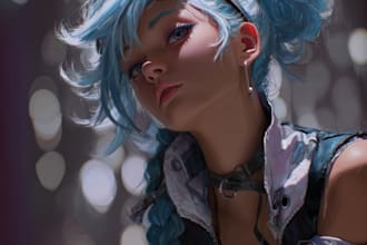 create   amazing  anime character for you