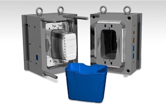 design plastic injection molds and components for manufacturing