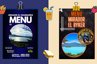 do food menu design, restaurant menu design,  digital menu and food price menu