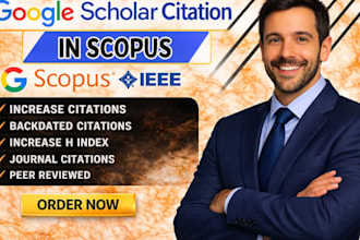 increase google scholar citation, h index, backdated citation in indexed journal