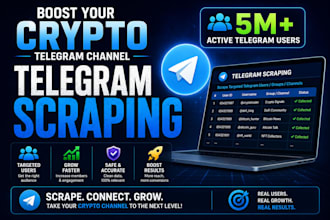 grow crypto telegram channel telegram marketing telegram scraping for real users