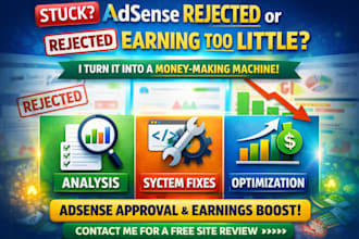 do google adsense rejection fix, site review for ads placement optimization