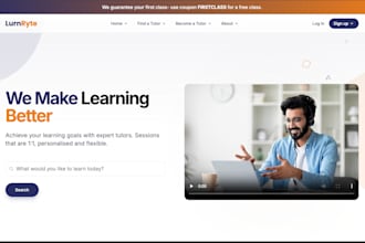 build a high converting nextjs landing page with SEO and responsive design