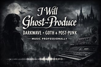 ghost produce darkwave goth and post punk music professionally