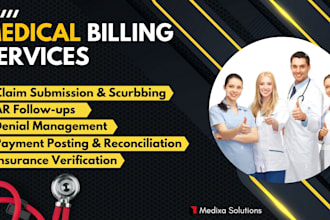 do medical billing, claims submission, payment and denial management