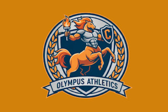 create amazing centaur mascot logo with new concepts design