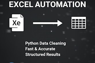 automate excel tasks and clean messy data using python