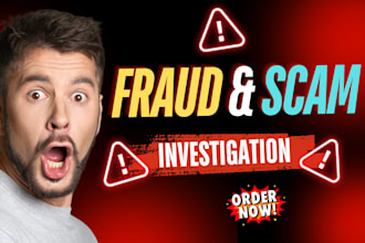 osint investigate social media scams harassment fake business online fraud