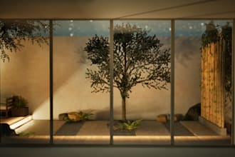 3d architecture professional render