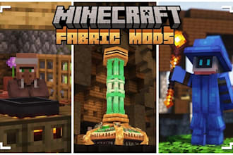 develop a custom minecraft mod or plugin for fabric, forge, or neoforge