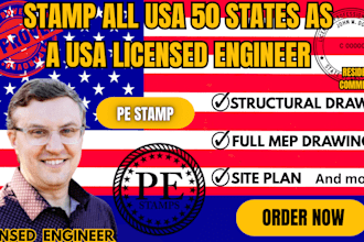 provide adu permit drawing full permit set,for michigan,pe stamp for USA city,ca