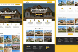design a professional website for businesses