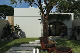 create realistic exterior architectural renders for houses and buildings