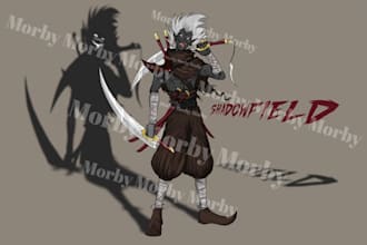 provide quick character design for low price