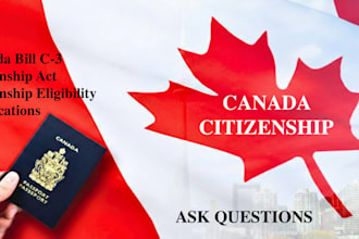 answer bill c3 questions and citizenship application