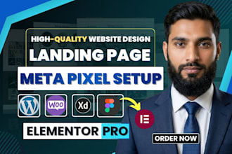 setup meta pixel with conversion tracking on your landing page