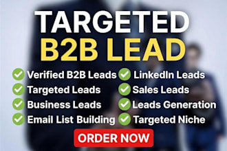 targeted leads generation lead prospecting and email list building