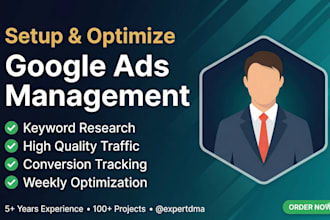 manage and optimize your google ads campaigns to improve roas and CPA