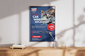 design a professional promotional poster
