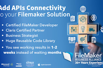 connect filemaker to external apis and data sources