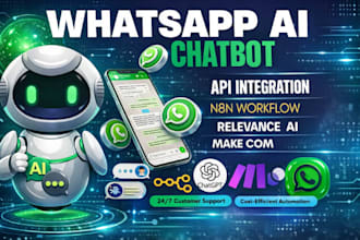 n8n whatsapp automation ai chatbot CRM n8n workflow and whatsapp API integration