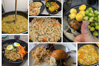 plan a weekly menu for you