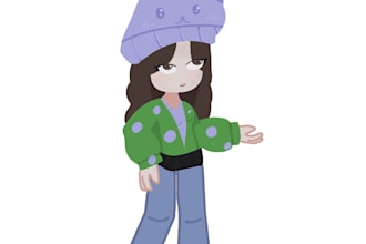 custom gacha character drawing