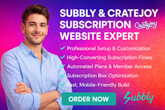 set up optimize and customize your subbly or cratejoy subscription box website