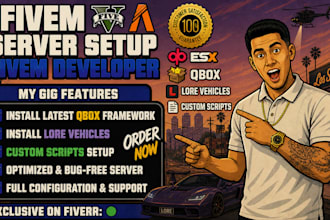 install latest qbox framework with lore vehicles and custom scripts