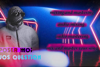 professionally mix and master your song