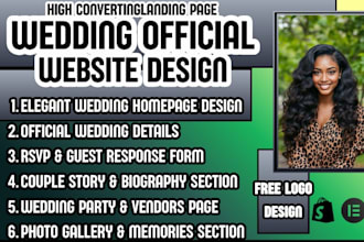 wedding official website wedding event website wedding rsvp website couple