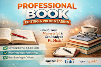 developmental edit proofread format memoir dark romance  yafantasy fiction novel