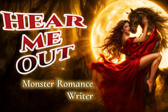 write your monster romance story or visual novel for you