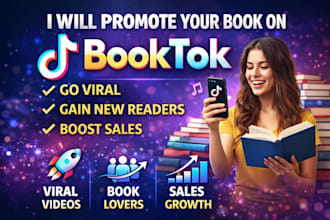 viral book promotion book and ebook marketing tik tok book video booktok