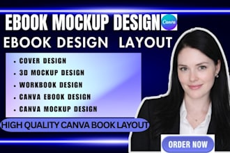 create stunning 3d mockups for digital products, online course and ebook cover